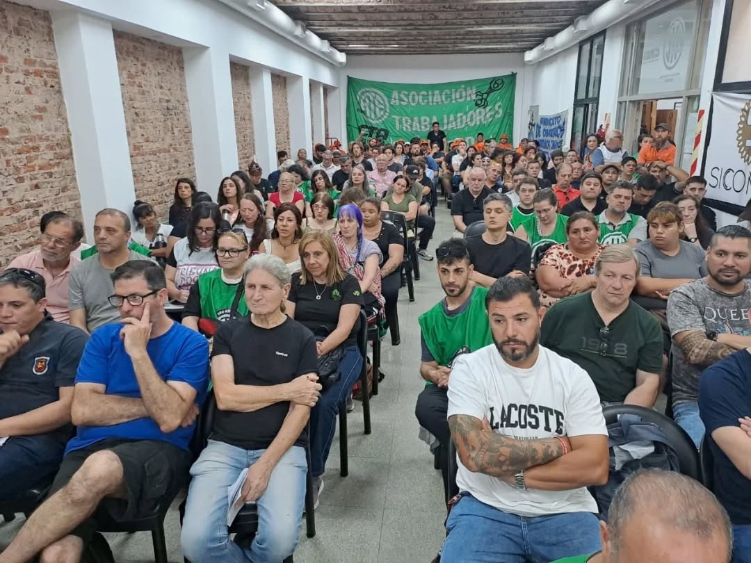 COAD participó del Plenario de Trabajadorxs de la Industria, los servicios y el sector público